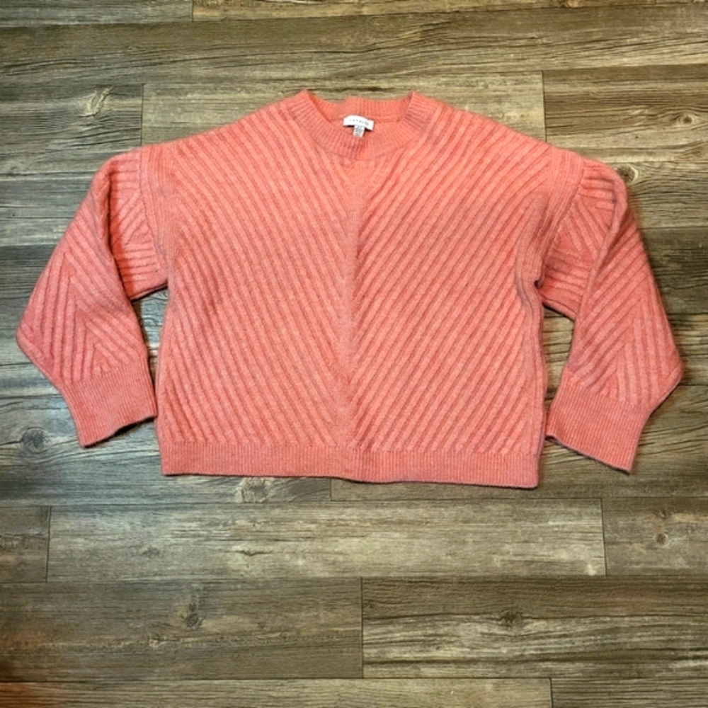 TOPSHOP | Oversized Cropped Pullover Sweater